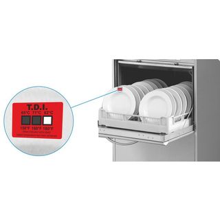 TDI Labels Dishwasher Temperature Check Pk 25