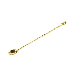 Uber ProTrident Cocktail Spoon Gold 
